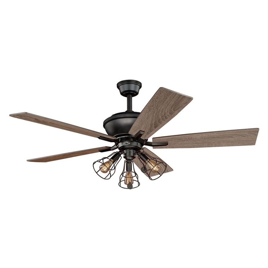 Cascadia Lighting 52 In Bronze Indoor Downrod Ceiling Fan