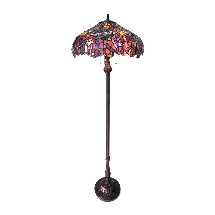 Chloe Lighting Wisteria 64 In Dark Antique Bronze Floor Lamp Chloe Lighting Wisteria 64 In Dark Antique Bronze Floor Lamp With Style Shade