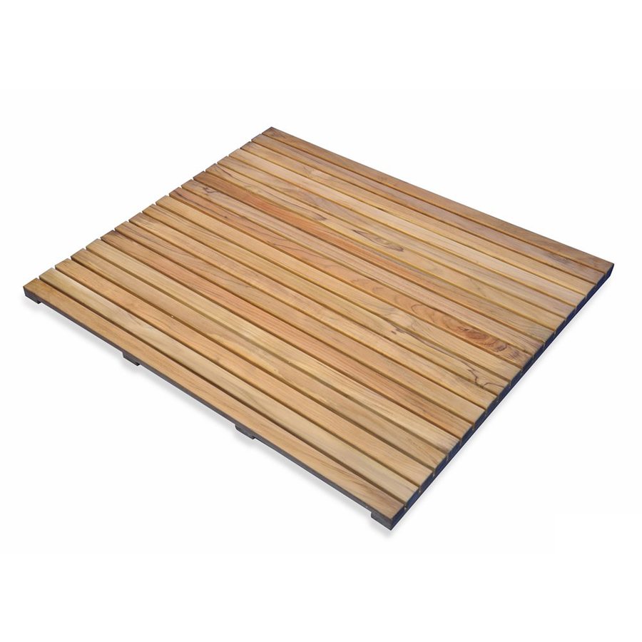 Regal Teak 26 In L X W Natural Bath Mat At Com Regal Teak 26 In L X W Natural Bath Mat