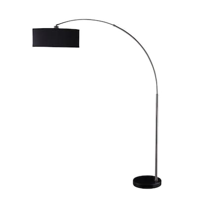 Coaster Fine Furniture 84 In Black Chrome Arc Floor Lamp With