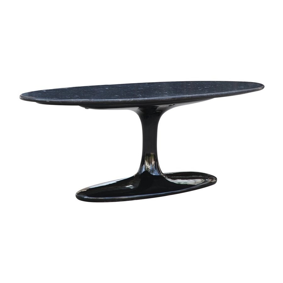 Fine Mod Imports Flower Black Granite Marble Coffee Table At Fine Mod Imports Flower Black Granite Marble Coffee Table