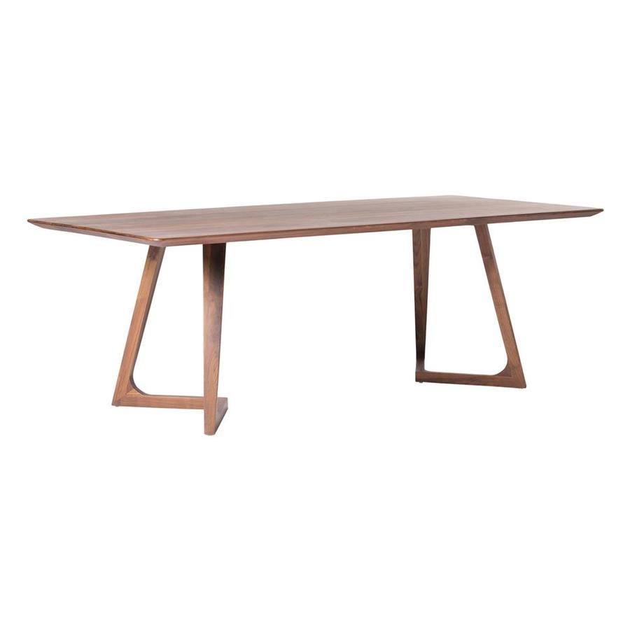 Moe's Home Collection Godenza Walnut Wood Dining Table in the Dining ...