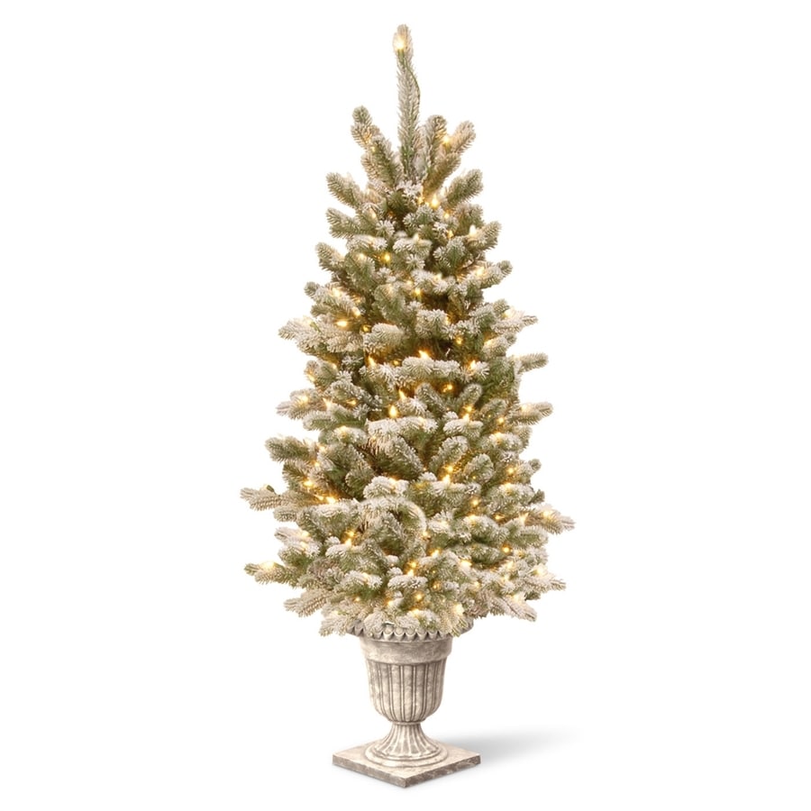 Holiday Living 4-ft Pre-Lit Scott Pine Artificial ...