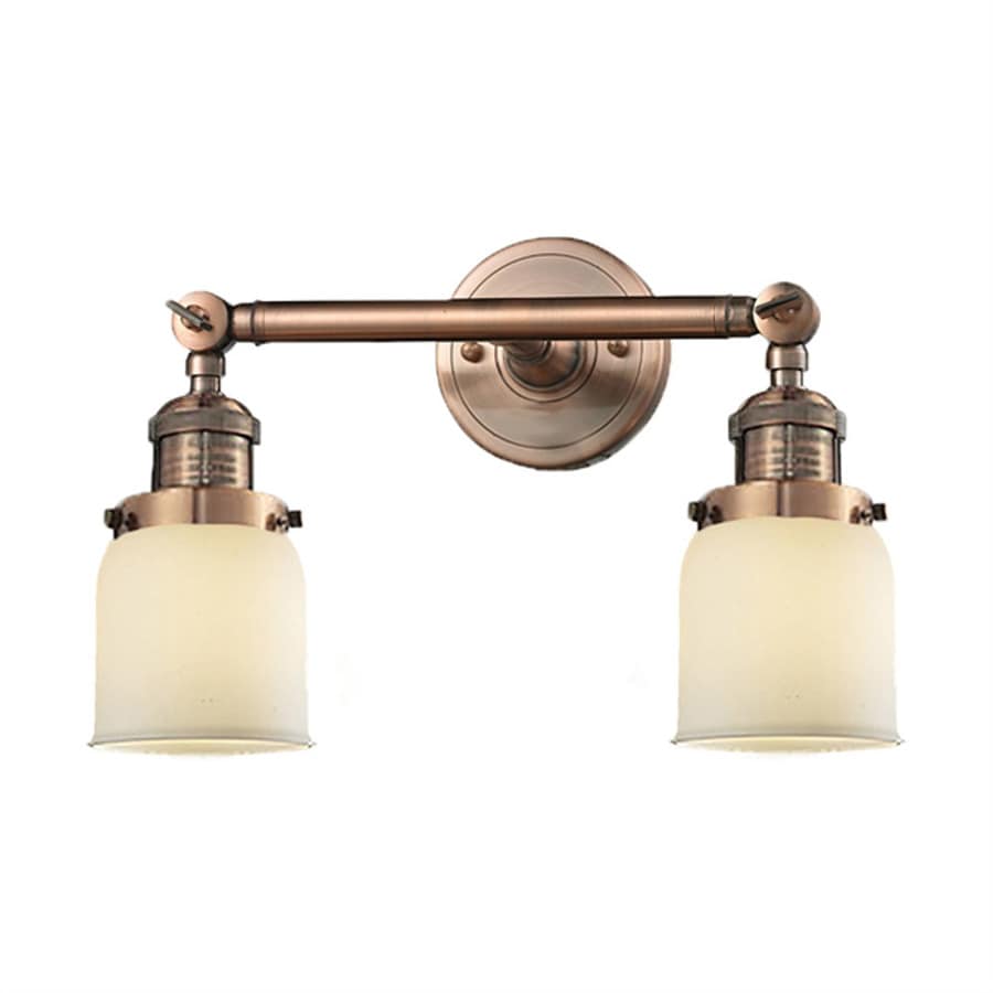 Innovations Lighting 16 In W 2 Light Antique Copper Vintage Innovations Lighting 16 In W 2 Light Antique Copper Vintage Swing Arm Wall Sconce