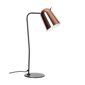 Desk Lamps At Lowes Seed Design Dobi 18 7 In Adjule Copper Downbridge Desk Lamp With Metal Shade