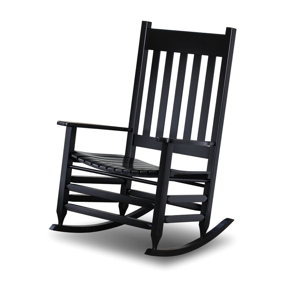 Hinkle Chair Company Mission/Shaker Black Rocking Chair at Lowes.com