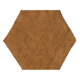 Jute Rugs At Lowes Acura Rugs Jute Natural Hexagonal Indoor Area Rug Common 8 X Actual
