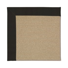At Lowes Capel Rugs Zoe Sisal Ebony Square Indoor Outdoor Area Rug Common 4