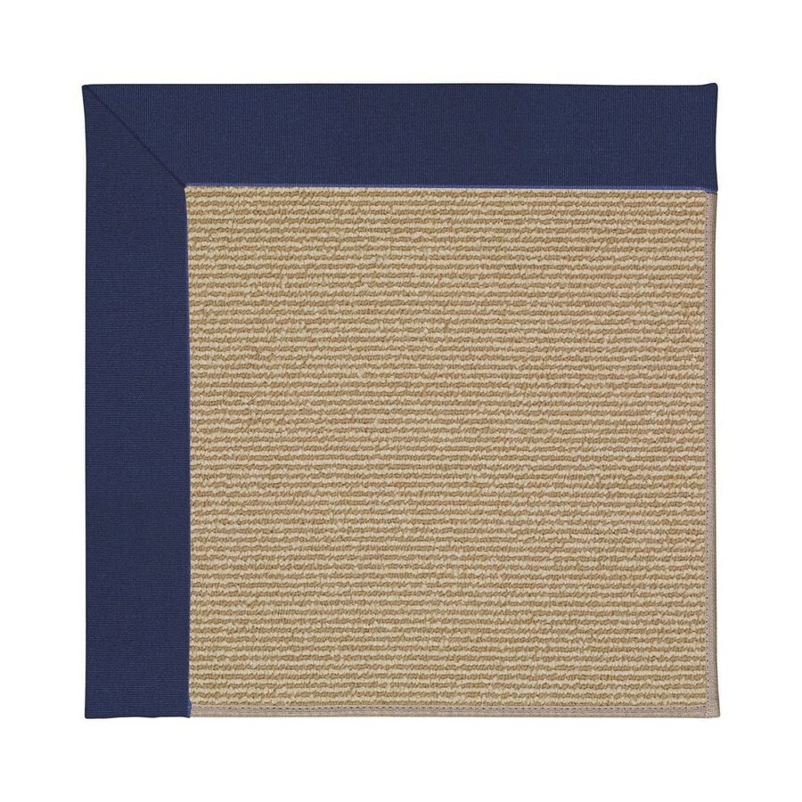 Capel Rugs Zoe Sisal Navy Square Indoor Outdoor Area Rug