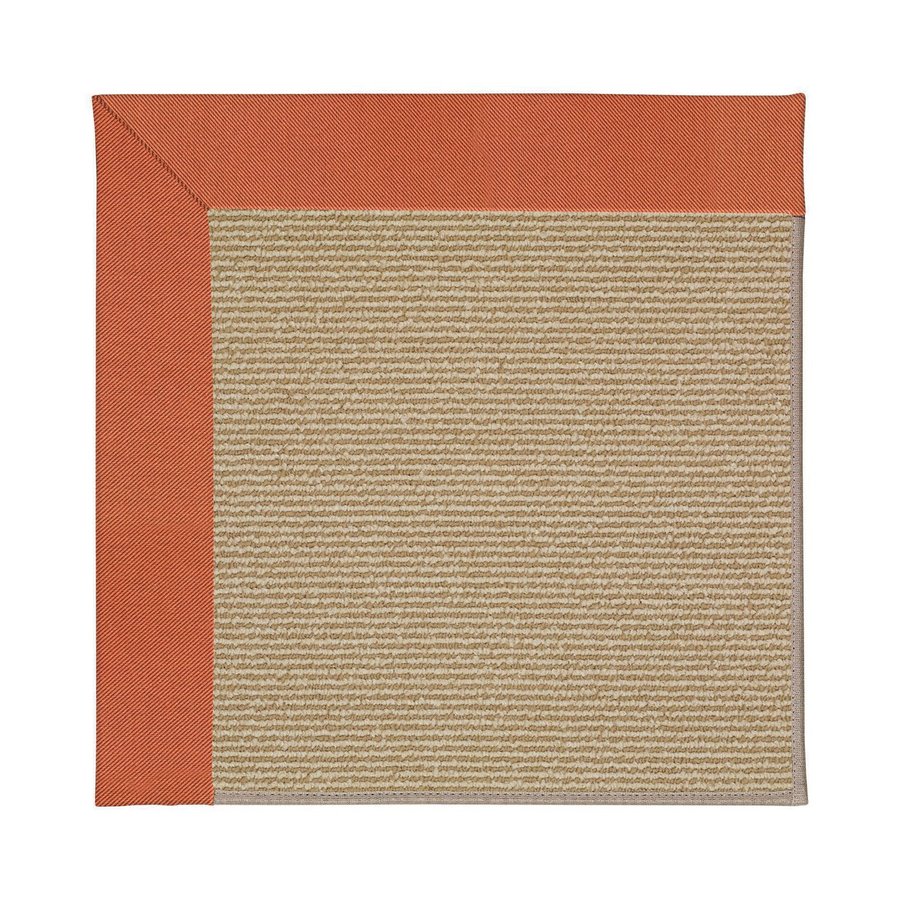 Capel Rugs Zoe Sisal Clay Square Indoor Outdoor Area Rug Common 6 Capel Rugs Zoe Sisal Clay Square Indoor Outdoor Area Rug Common 6