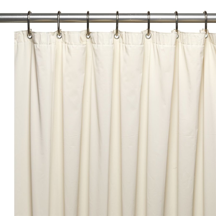 Carnation Home Fashions Vinyl Bone Solid Shower Liner 84 In X Carnation Home Fashions Vinyl Bone Solid Shower Liner 84 In X 72