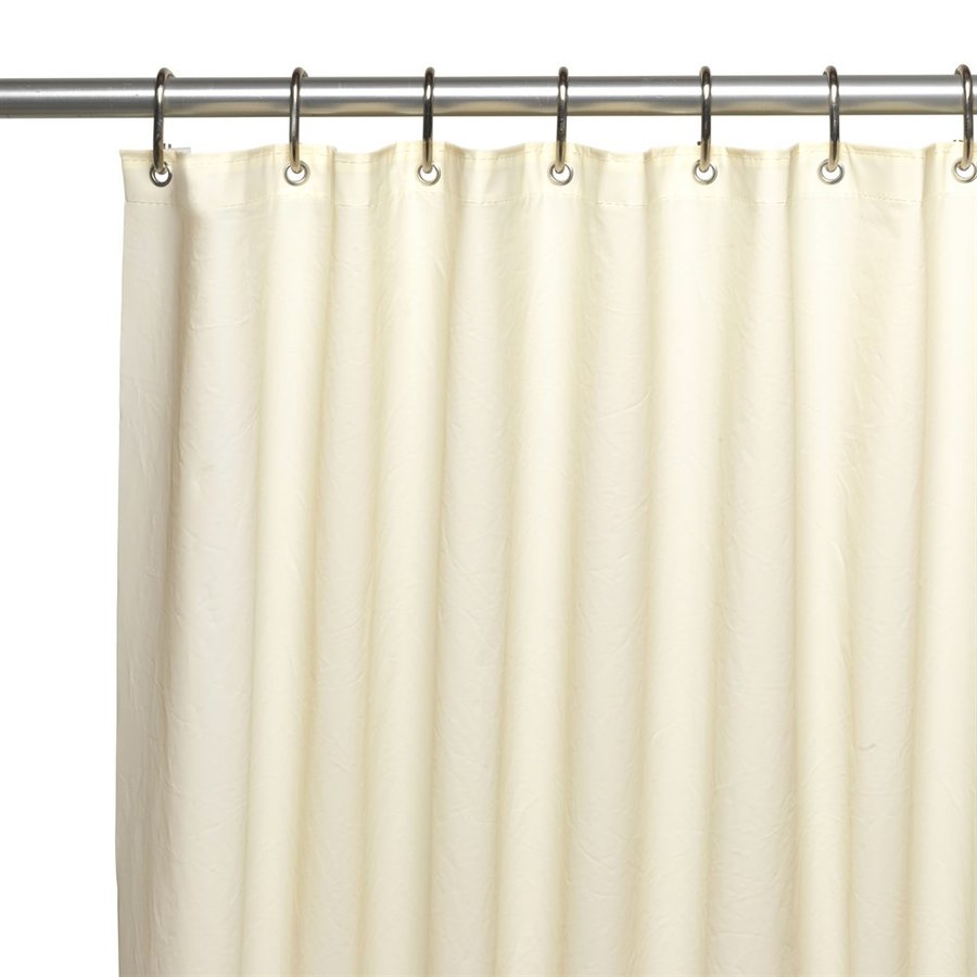 Carnation Home Fashions Eva Peva Ivory Solid Shower Liner 72 In Carnation Home Fashions Eva Peva Ivory Solid Shower Liner 72 In X