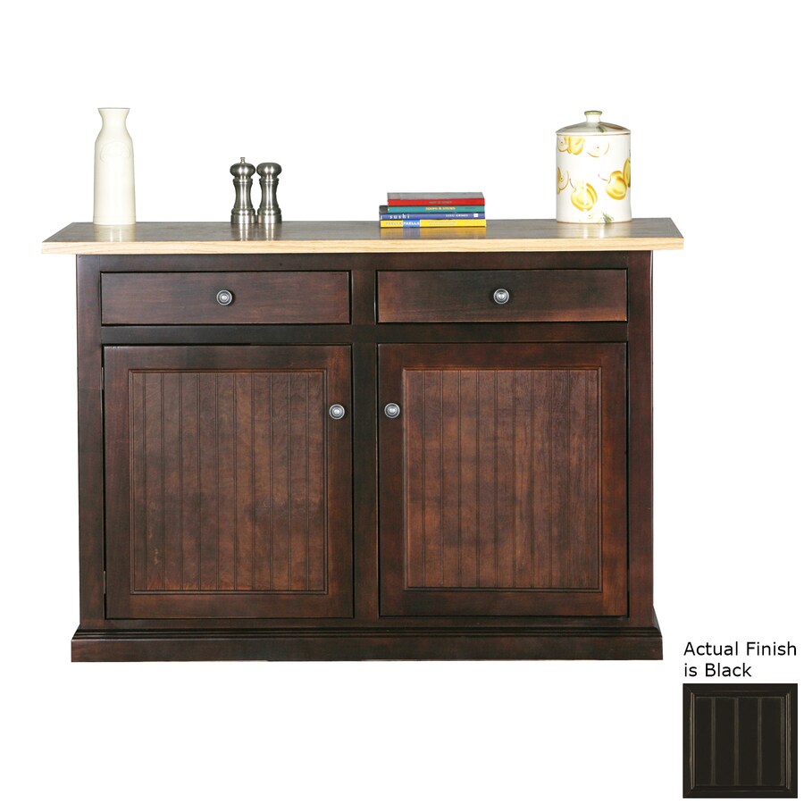 Eagle Black Farmhouse Kitchen Islands in the Kitchen Islands & Carts
