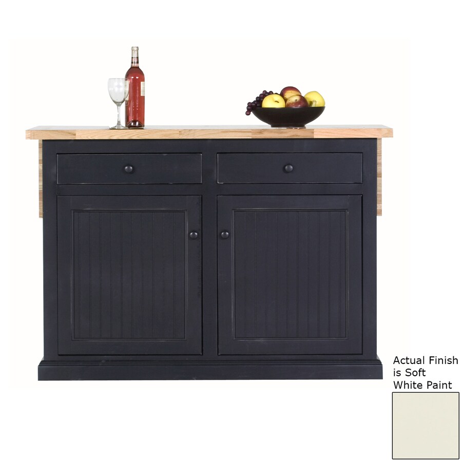 Eagle White Farmhouse Kitchen Islands at