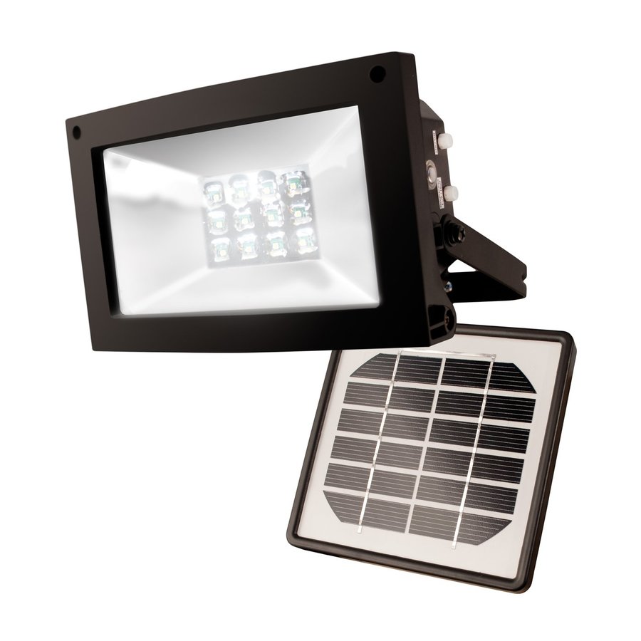 Dusk To Dawn Flood Lights At Lowes Maxsa Innovations 1 Head Black Led Dusk To Dawn Flood Light
