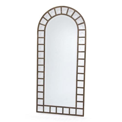 Go Home Iron Framed Arch Floor Mirror At Lowes Com