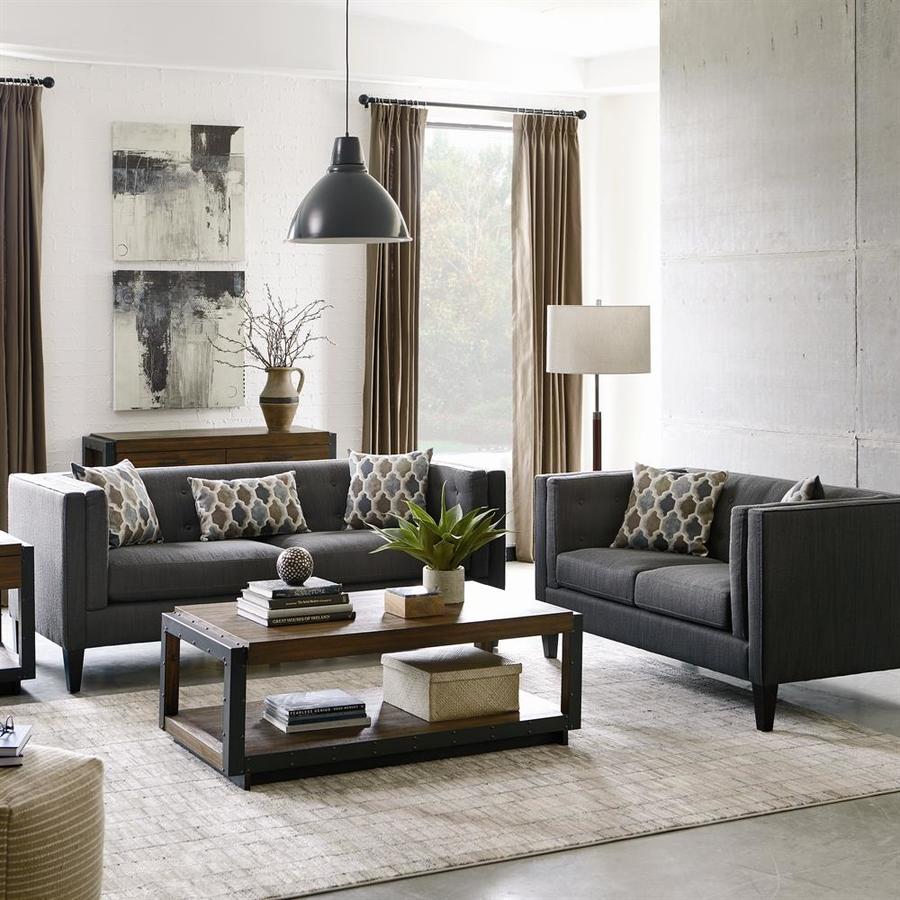 Scott Living 2Piece Sawyer Dusty Blue Living Room Set at