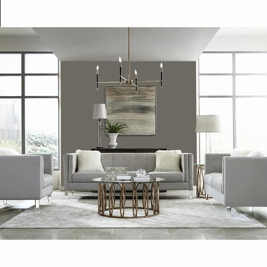 Scott Living 2-Piece Hemet Light Grey Living Room Set at ...