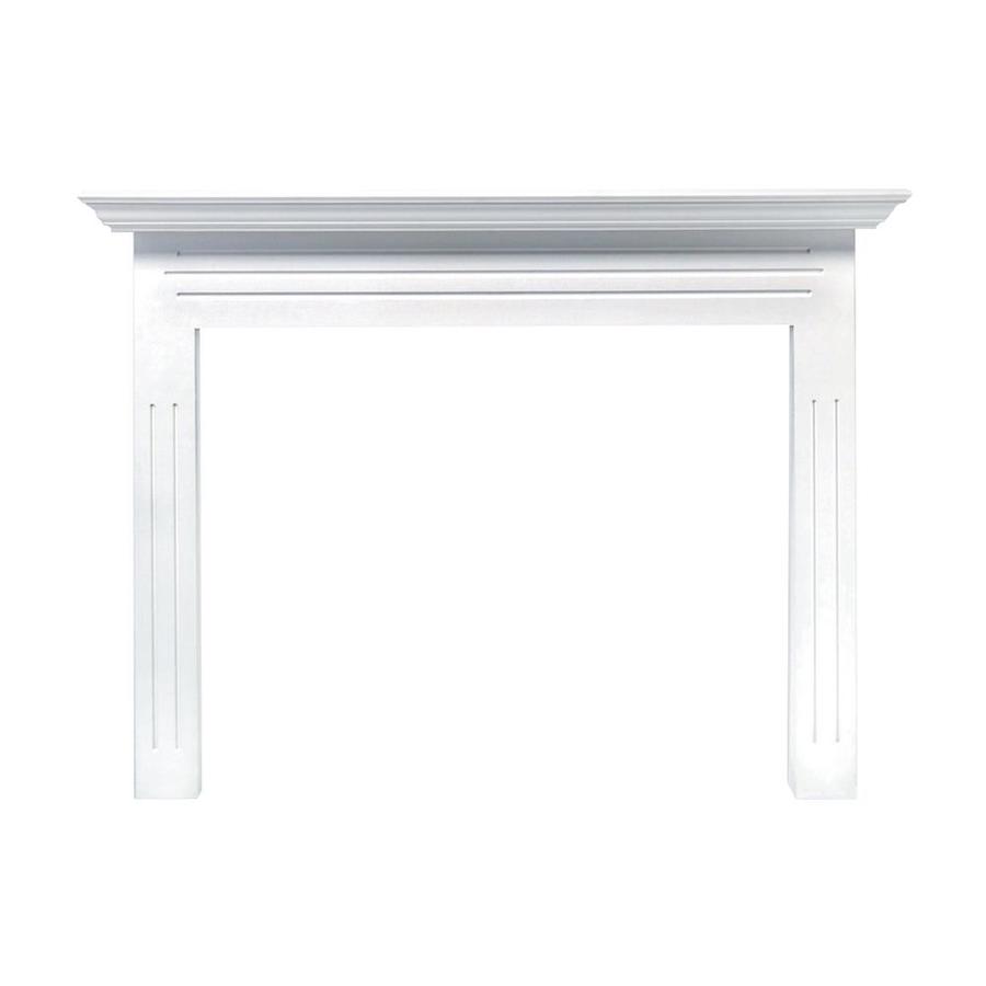 Pearl Mantels Contractor S Corner 65 In W X 51 In H White