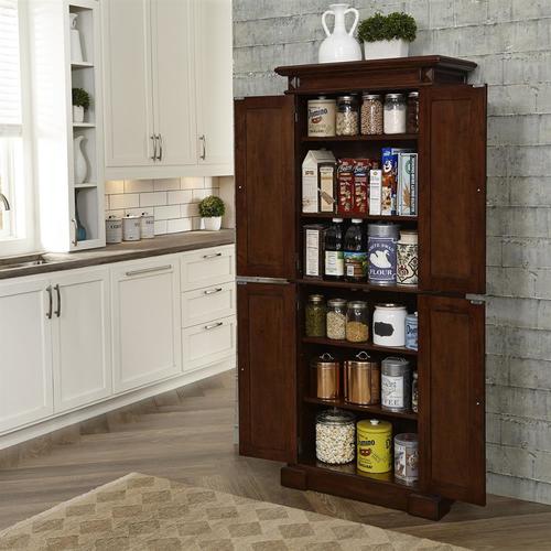 Home Styles Americana Cherry Pantry At Lowes Com