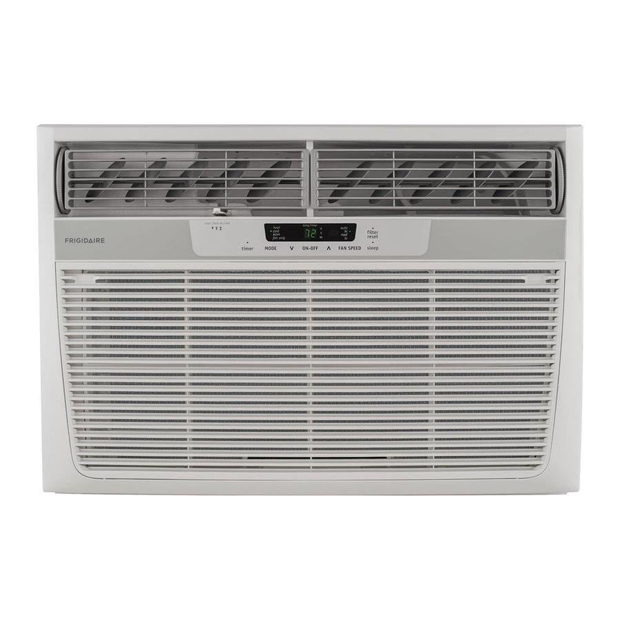 Frigidaire 1050 Sq Ft Window Air Conditioner With Heater 230 Volt 18500 Btu In The Window Air Conditioners Department At Lowes Com