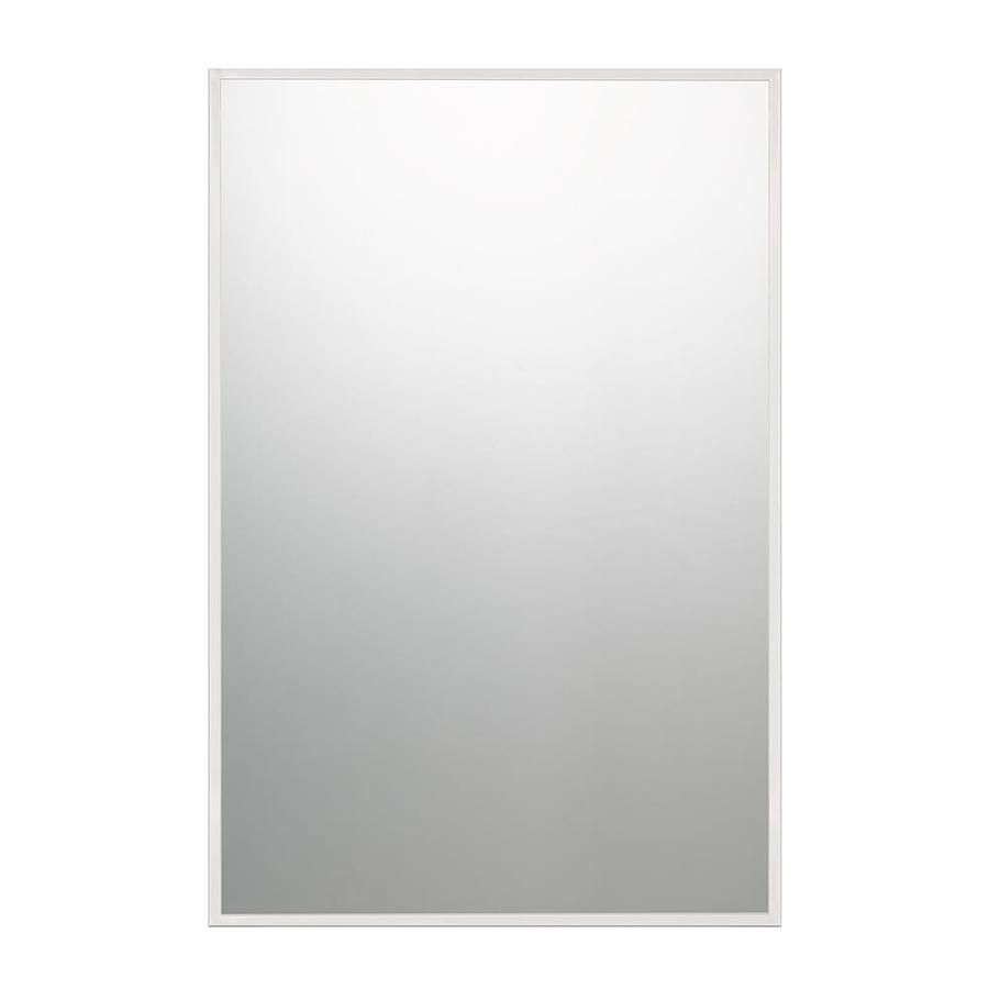 Quoizel 36 In L X 24 W Polished Chrome Framed Frameless Wall Quoizel 36 In L X 24 W Polished Chrome Framed Frameless Wall Mirror