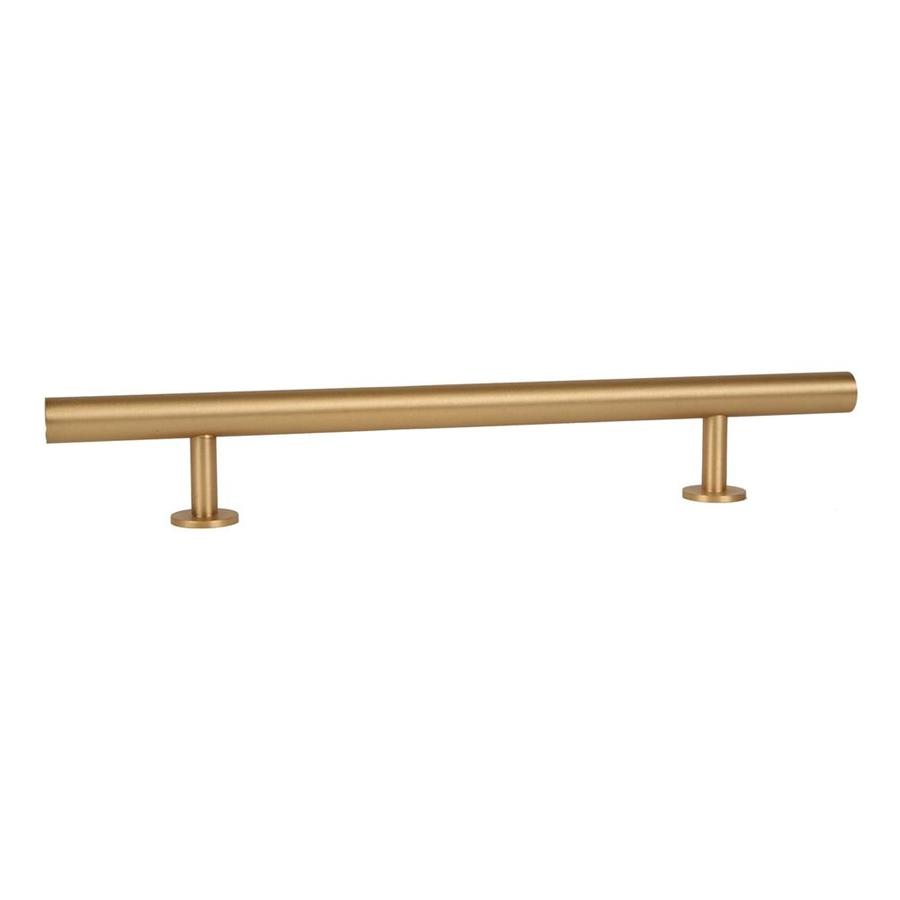 Lew S Hardware Round Bar Series 9 In Center To Brushed Lew S Hardware Round Bar Series 9 In Center To Brushed Br Rectangular Cabinet