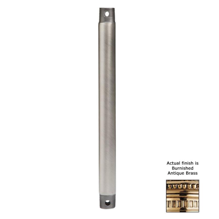 Kichler 12.0in Burnished Antique Brass Steel Indoor/Outdoor Ceiling