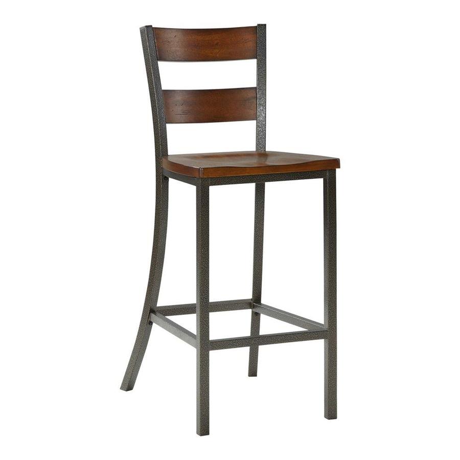 Home Styles Cabin Creek Chestnut Bar Stool At Lowes Com