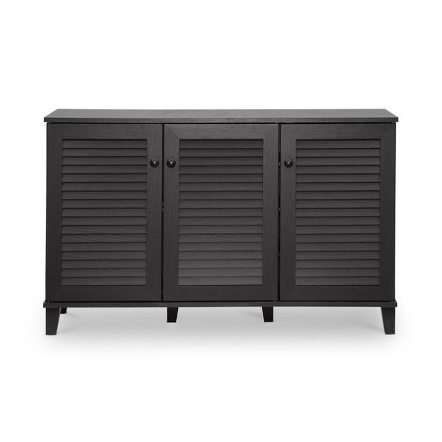 Baxton Studio Warren Shoe Storage Cabinet At Lowes Com