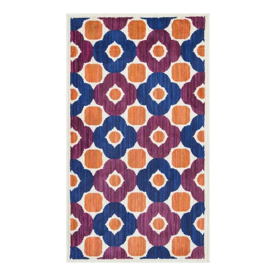 Loloi Isabelle Pinkcolor Round Indoor Area Rug Common 3 X