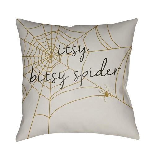 plush spider pillow