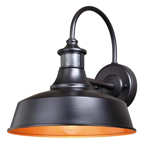 Cascadia Lighting Dorado 12.25in H Dark Bronze/Inner Light Gold Motion