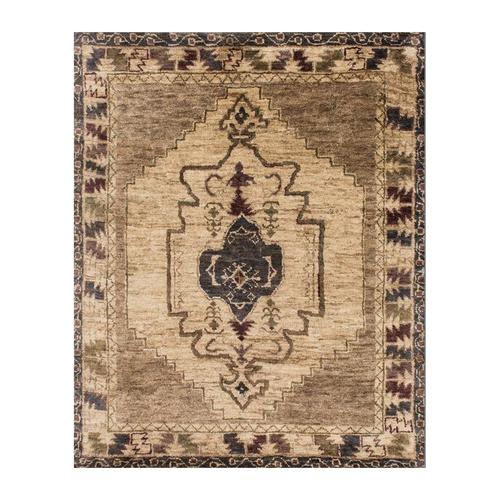 Loloi Nomad Mocha/Beige Indoor Handcrafted Runner 2 x 14