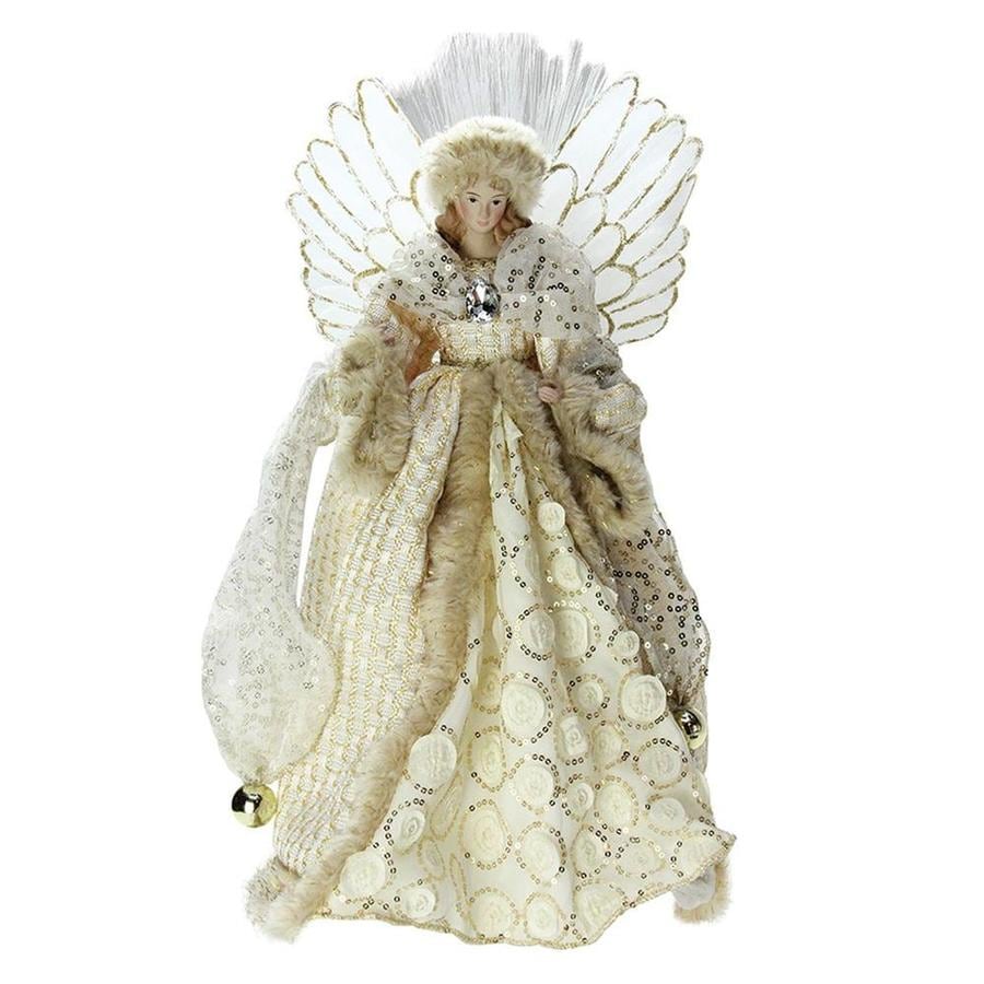 northlight 16 in pre lit battery operated fiber optic angel in golden sequined - Battery Operated Christmas Tree northlight 16 in pre lit battery operated fiber optic angel in golden sequined - Battery Operated Christmas Tree