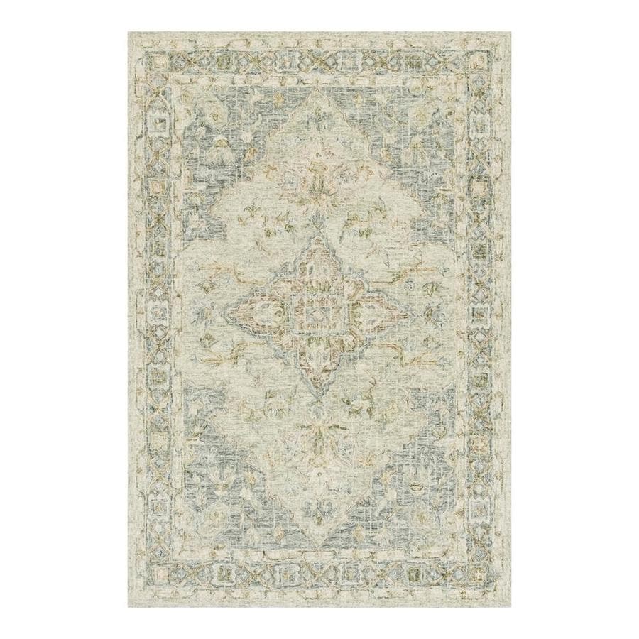 Loloi Julian Seafoam Green Indoor Handcrafted Area Rug 5 x 7