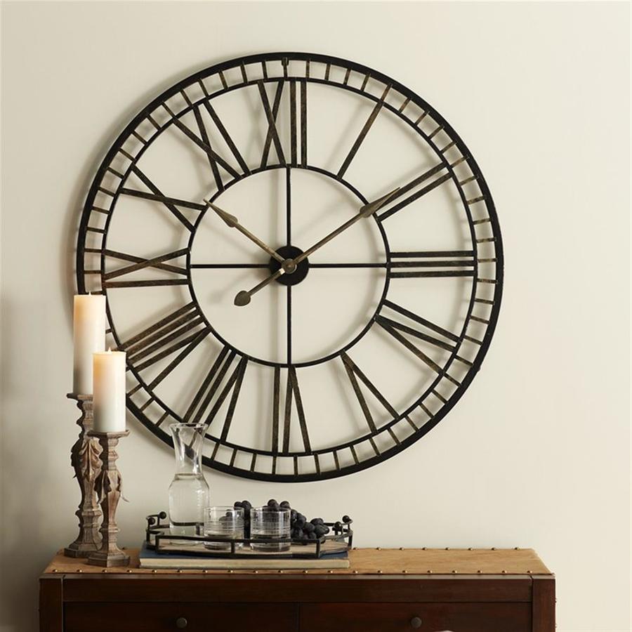 Melrose International Analog Round Wall Clock at Lowes.com