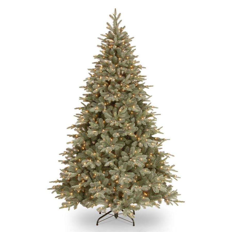 National Tree Company 7.5ft PreLit Frosted Arctic Spruce Tree with