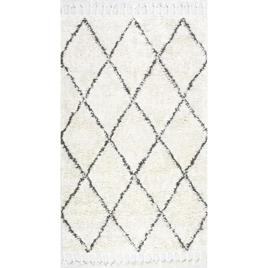 Nuloom Fez Cream Indoor Handcrafted Area Rug Common 9 X 12