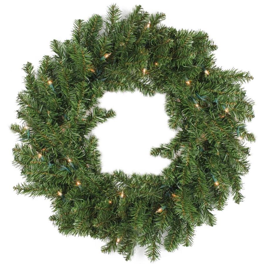 Northlight 2.5-ft Canadian Pine Christmas Wreath at Lowes.com