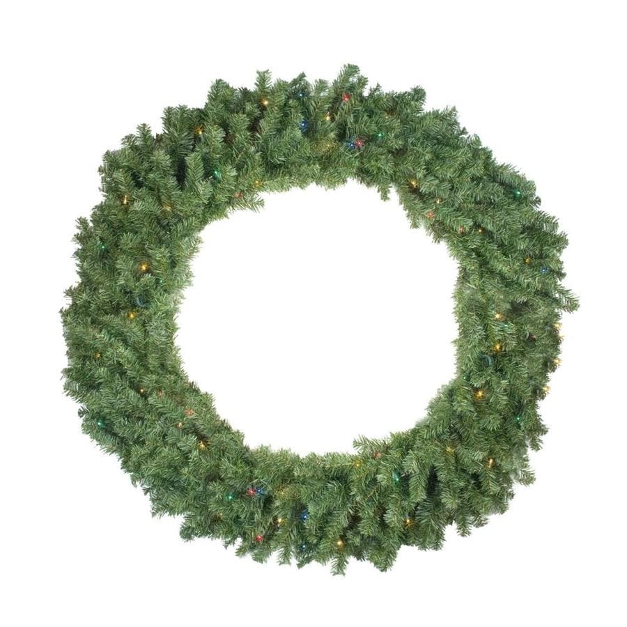 Northlight 4ft Prelit Christmas Wreath at