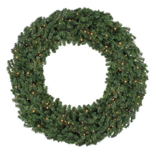 Northlight 5-ft Pre-lit Christmas Wreath at Lowes.com