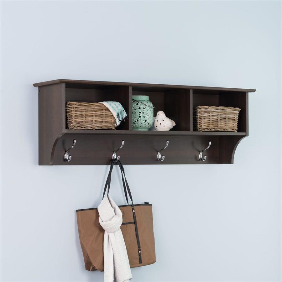 Flip Solid Wood 5 - Hook Wall Mounted Coat Rack