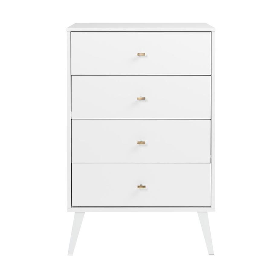 Prepac Milo White Nightstand In The Nightstands Department At Lowes Com