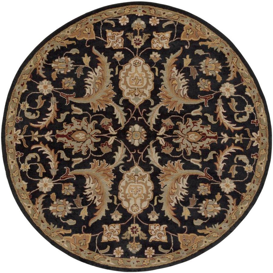 Surya Middleton Traditional Area Rug 8-ft Round at Lowes.com