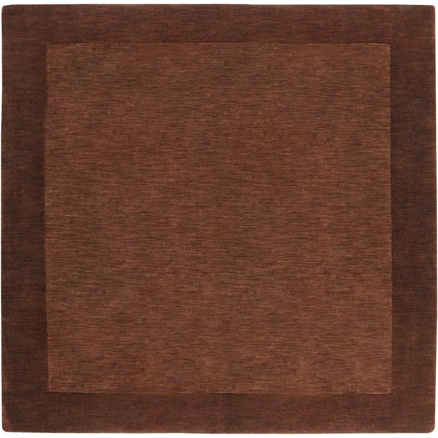 Surya Mystique Solid And Border Area Rug 8 Ft Square At