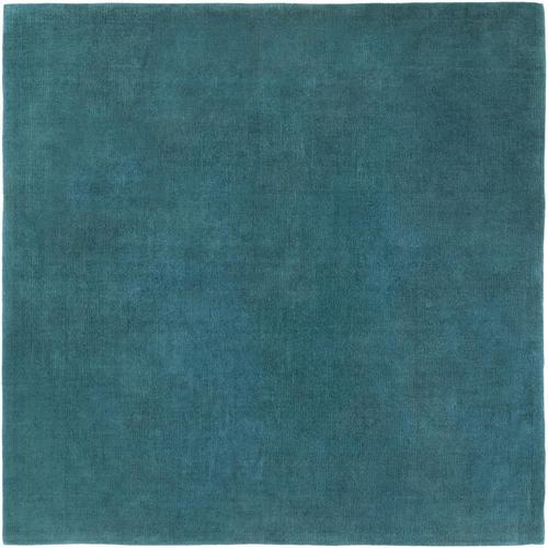 Surya Mystique Teal Square Indoor Handcrafted Area Rug 10 x 10