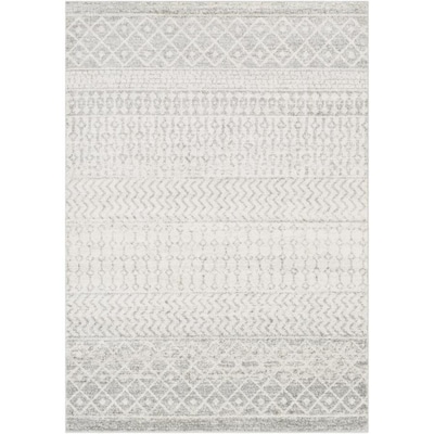 Surya Elaziz Grey Indoor Moroccan Area Rug Common 10 X 14 Surya Elaziz Grey Indoor Moroccan Area Rug Common 10 X 14