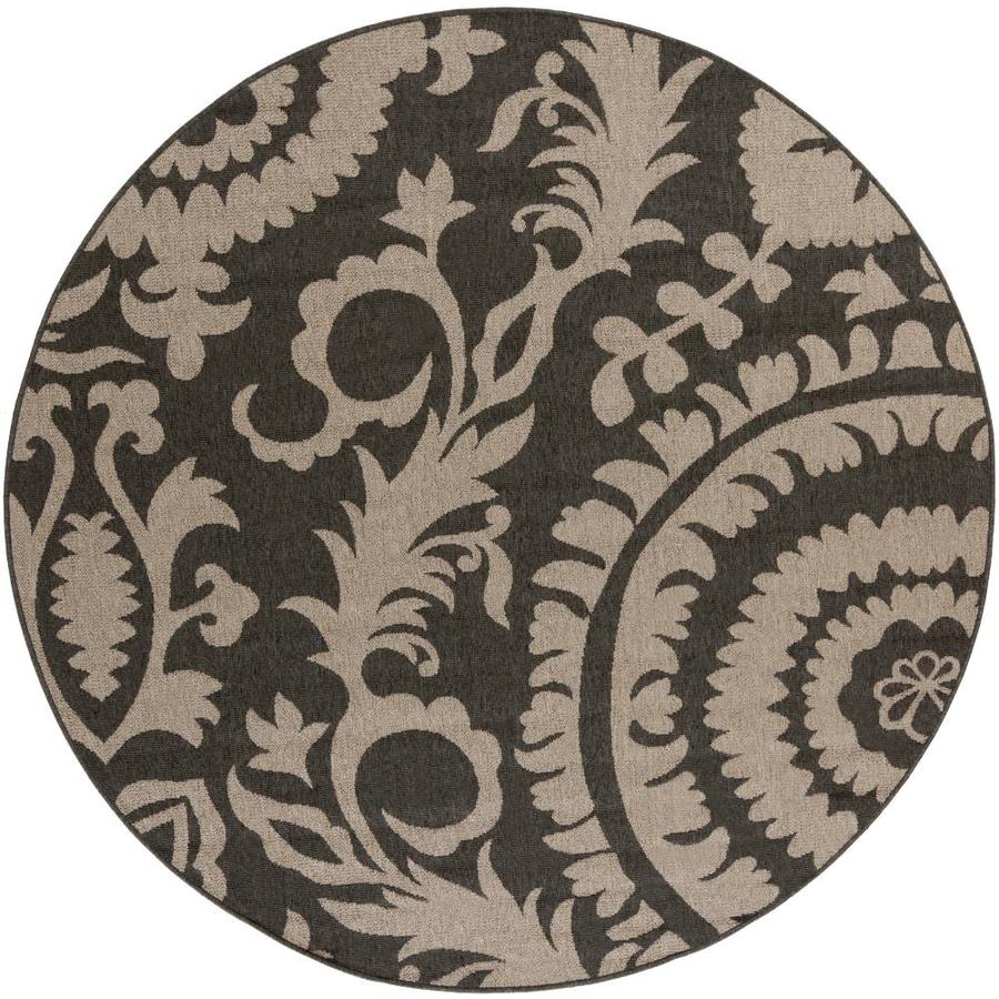 Surya Alfresco Indoor Outdoor Area Rug 5 Ft3 In Round At