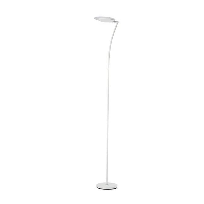 Ore International Castor 72 In White Torchiere Floor Lamp The Lamps Department At Lowes White Torchiere Floor Lamp